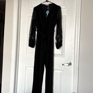 Black formal jumpsuit